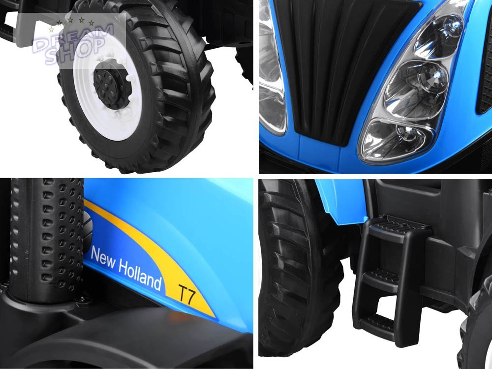 Traktor na akumulator New Holland + pilot PA0264 Traktor na akumulator New Holland + pilot PA0264