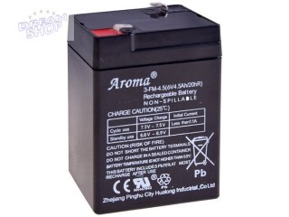 Akumulator żelowy do autek 6V 4,5Ah SER045