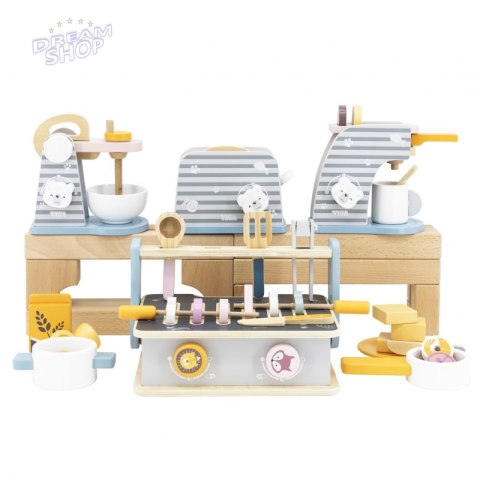 Drewniana Składana Kuchenka i Grill Viga Toys Drewniana Składana Kuchenka i Grill Viga Toys