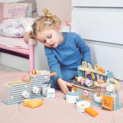 Drewniana Składana Kuchenka i Grill Viga Toys Drewniana Składana Kuchenka i Grill Viga Toys