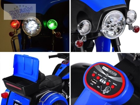 Duży Motor Chopper na akumulator dla dzieci PA0254 Duży Motor Chopper na akumulator dla dzieci PA0254