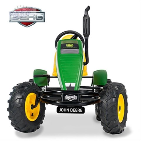 BERG Gokart na pedały John Deere BFR Pompowane koła od 5 lat do 100 kg BERG Gokart na pedały John Deere BFR Pompowane koła od 5 lat do 100 kg