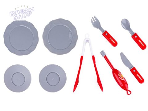 Grill Na Nóżkach Z Pokrywą, Ruszt + Akcesoria