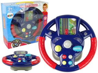 Kierownica Dla Dzieci Symulator Jazdy Efekty Dźwiękowe Świetlne