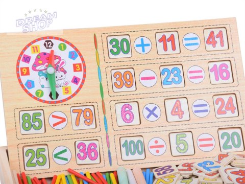 Zestaw edukacyjny TABLICA nauka matematyki ZA2514 Zestaw edukacyjny TABLICA nauka matematyki ZA2514