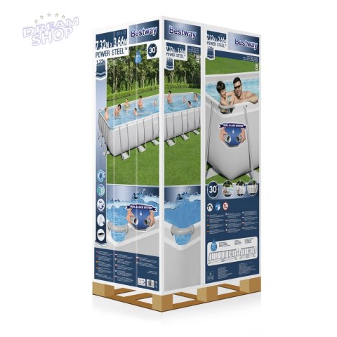 Basen Ogrodowy Stelażowy 732 x 366 x 132 cm Bestway 56474 Basen Ogrodowy Stelażowy 732 x 366 x 132 cm Bestway 56474