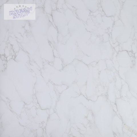 Folia rolka samoprzylepna okleina tapeta biały marmur - magnolia 1,22x50m