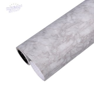 Folia rolka samoprzylepna okleina tapeta szary marmur 1,22x50m