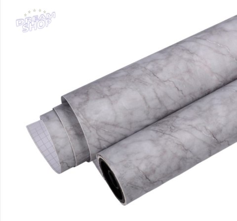 Folia rolka samoprzylepna okleina tapeta szary marmur 1,22x50m Folia rolka samoprzylepna okleina tapeta szary marmur 1,22x50m