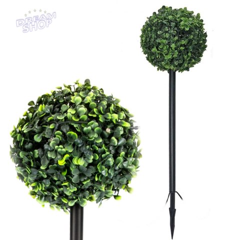 Zestaw lamp solarnych 3 kul bukszpanowych 27led Zestaw lamp solarnych 3 kul bukszpanowych 27led