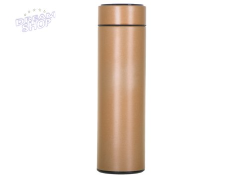 Kubek termiczny termos smart LED 500ml złoty