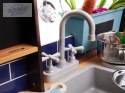 Kuchnia drewniana MDF z akcesoriami LOFT XXL 96cm