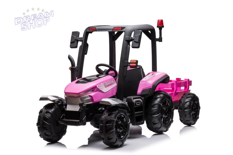 Traktor Na Akumulator BLT-206 Różowy Traktor Na Akumulator BLT-206 Różowy