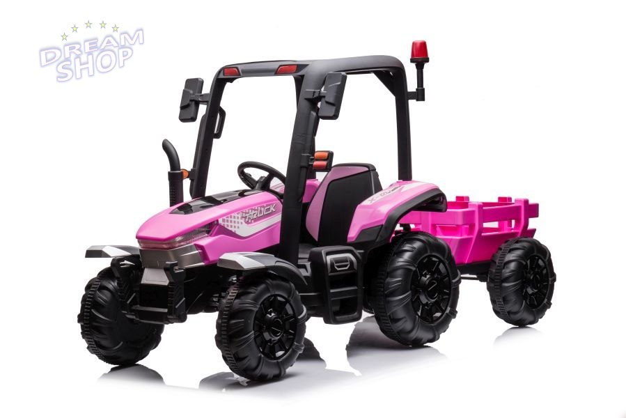 Traktor Na Akumulator BLT-206 Różowy Traktor Na Akumulator BLT-206 Różowy