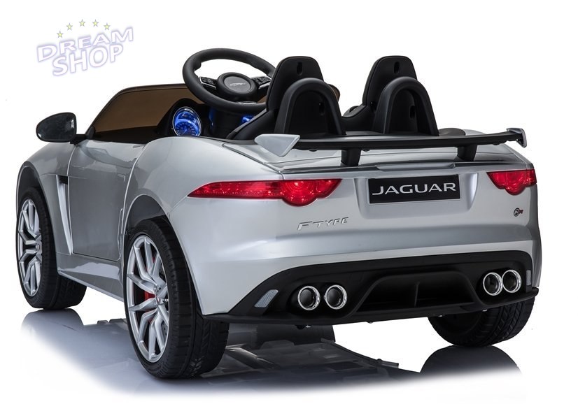 Auto na Akumulator Jaguar F-Type Srebrny Lakier Auto na Akumulator Jaguar F-Type Srebrny Lakier