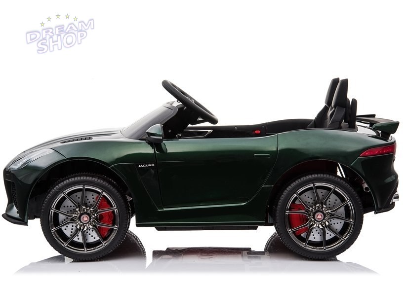 Auto na Akumulator Jaguar F-Type Zielony Lakier Auto na Akumulator Jaguar F-Type Zielony Lakier