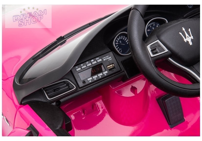 Auto na akumulator Maserati Ghibli SL631 Różowy Auto na akumulator Maserati Ghibli SL631 Różowy