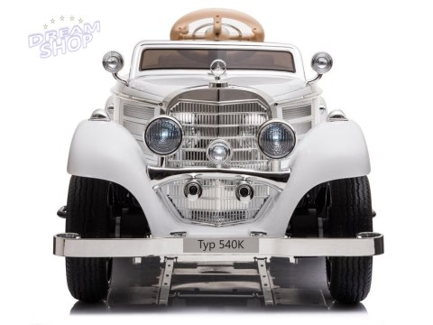 Auto na akumulator Mercedes 540K Biały Auto na akumulator Mercedes 540K Biały