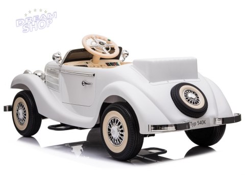Auto na akumulator Mercedes 540K Biały Auto na akumulator Mercedes 540K Biały
