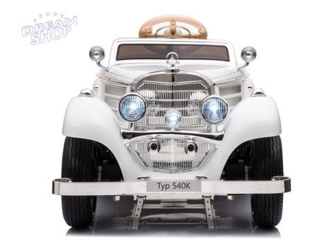 Auto na akumulator Mercedes 540K Biały Auto na akumulator Mercedes 540K Biały