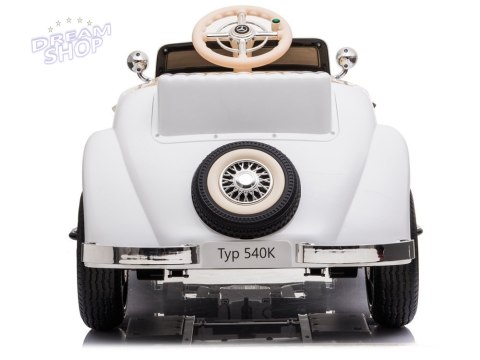 Auto na akumulator Mercedes 540K Biały Auto na akumulator Mercedes 540K Biały