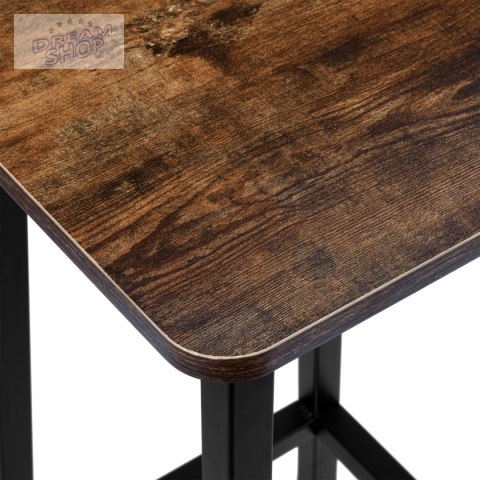 Hoker krzesło barowe metalowe KENT RUSTIC loft Hoker krzesło barowe metalowe KENT RUSTIC loft
