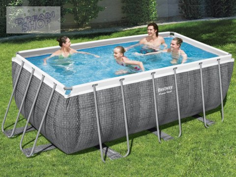 Bestway Basen stelaż 412x201x122 marmur 8w1 56722 Bestway Basen stelaż 412x201x122 marmur 8w1 56722