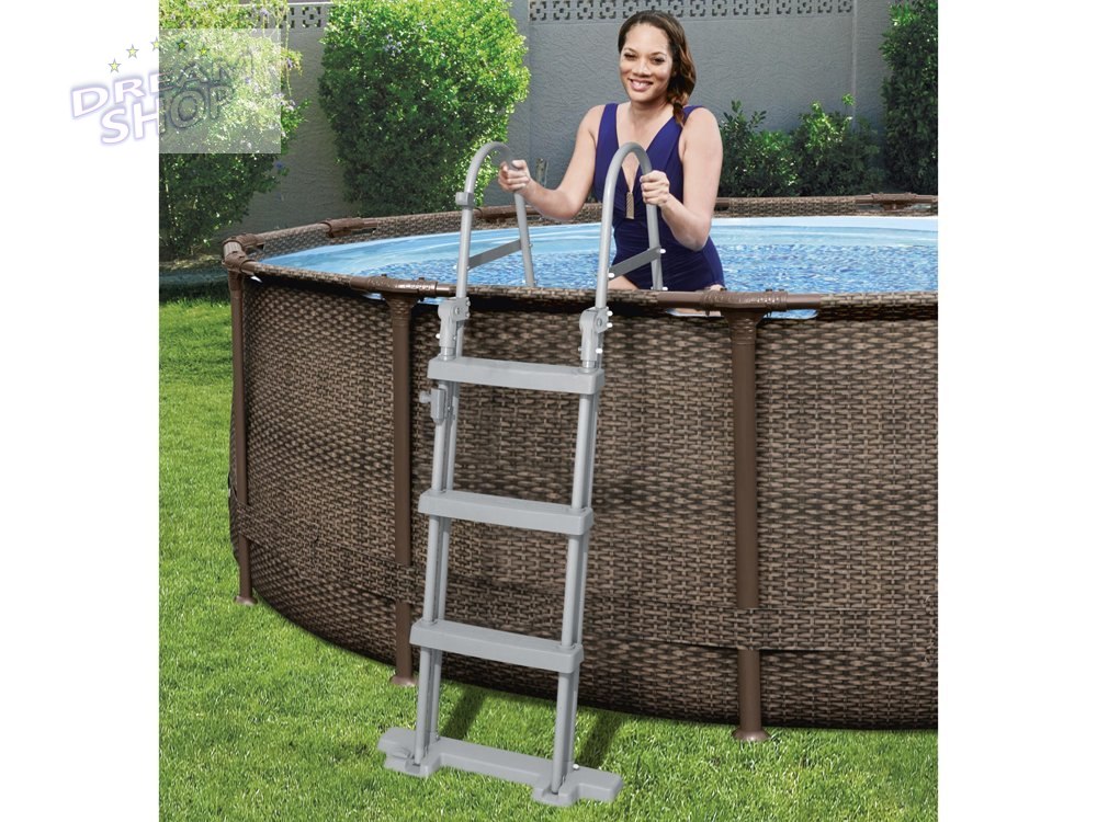 Bestway basen Stelażowy 366x100cm 9w1 rattan 56709 Bestway basen Stelażowy 366x100cm 9w1 rattan 56709