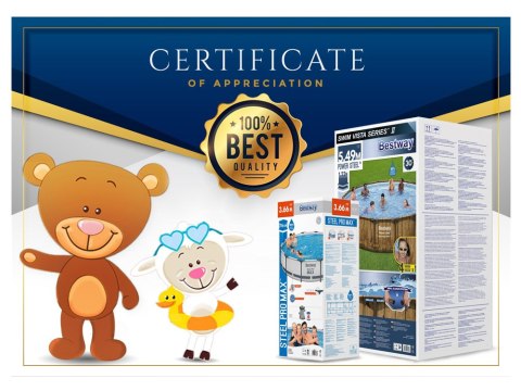 Bestway basen Stelażowy 366x100cm 9w1 rattan 56709