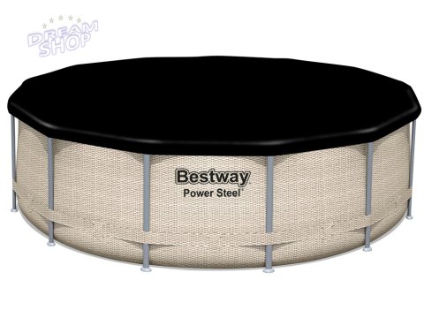 Bestway basen stelażowy 396x107cm daszek 5614V Bestway basen stelażowy 396x107cm daszek 5614V
