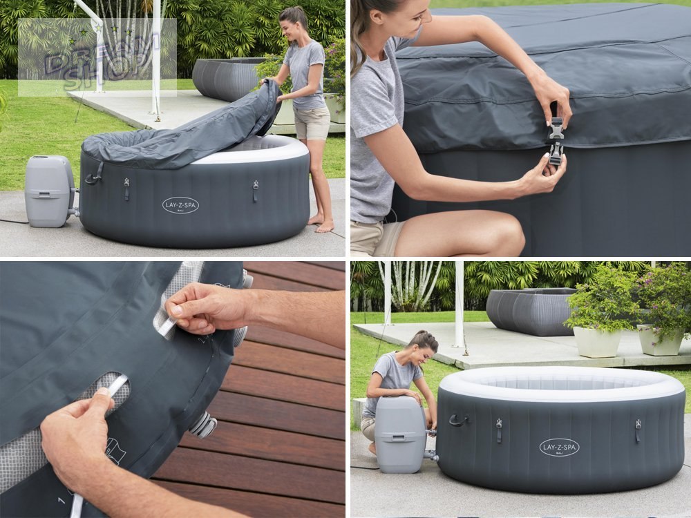 Dmuchane SPA Jacuzzi 4 osobowe 180 cm x 66 cm Bestway 60009 Dmuchane SPA Jacuzzi 4 osobowe 180 cm x 66 cm Bestway 60009