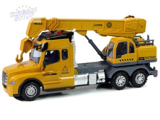 Ciężarówka z dźwigiem R/C światło, dźwięki