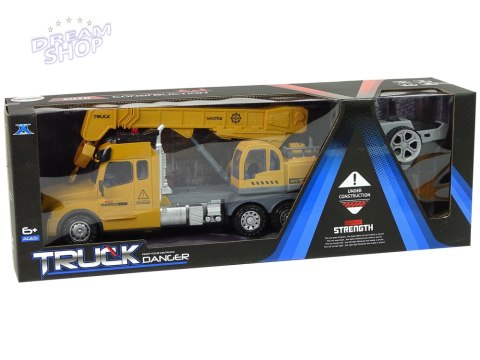Ciężarówka z dźwigiem R/C światło, dźwięki Ciężarówka z dźwigiem R/C światło, dźwięki