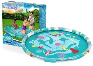 Dmuchany Brodzik Mata Z Fontanną Dla Dzieci 165 cm Bestway 52487