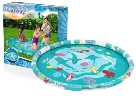 Dmuchany Brodzik Mata Z Fontanną Dla Dzieci 165 cm Bestway 52487