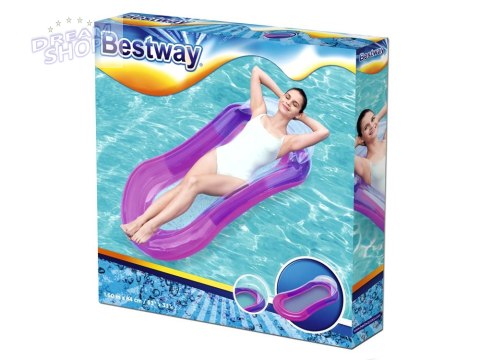 Bestway Dmuchany materac z siatką Leżanka wodna 160cm 43103 Bestway Dmuchany materac z siatką Leżanka wodna 160cm 43103