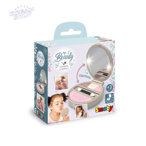 SMOBY My Beauty Puderniczka z Lusterkiem i Światłem Kompaktowa SMOBY My Beauty Puderniczka z Lusterkiem i Światłem Kompaktowa