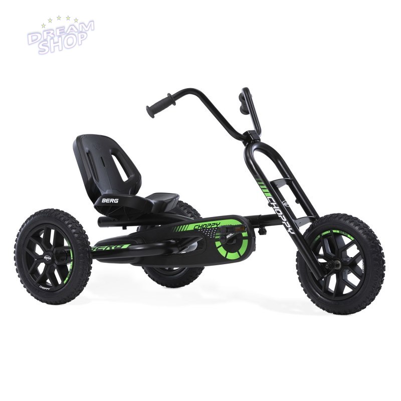 BERG Gokart na Pedały Choppy Neo Trójkołowy do 50kg BERG Gokart na Pedały Choppy Neo Trójkołowy do 50kg