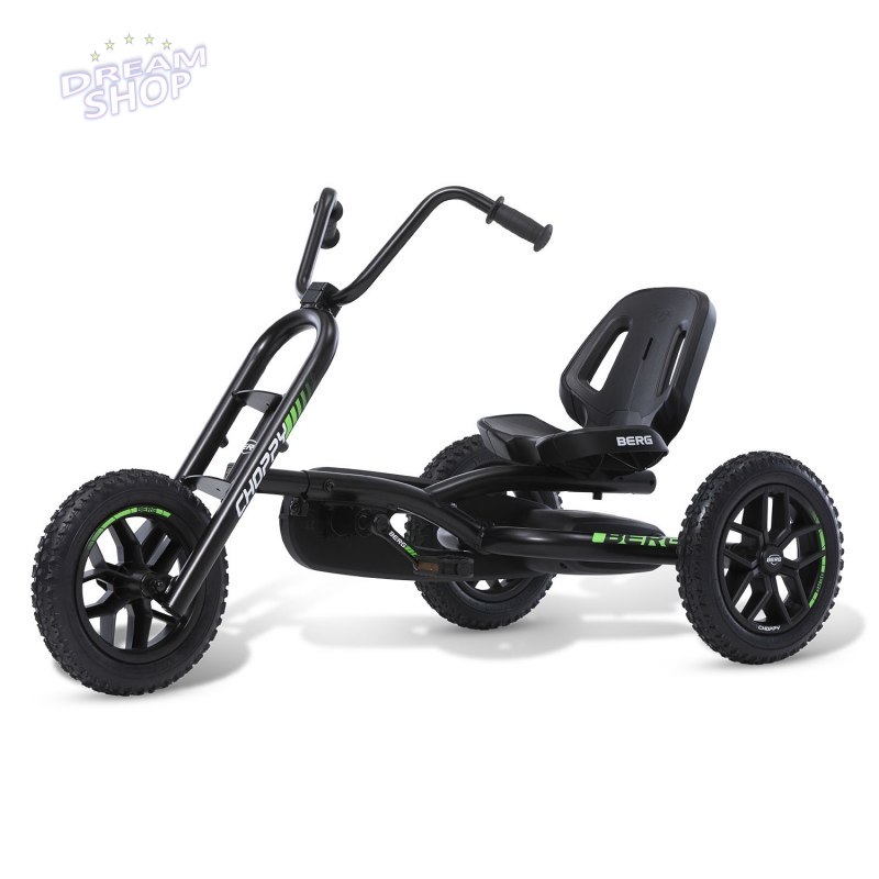 BERG Gokart na Pedały Choppy Neo Trójkołowy do 50kg BERG Gokart na Pedały Choppy Neo Trójkołowy do 50kg