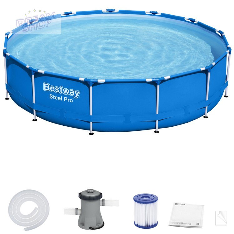Bestway Basen stelażowy 396x84cm 8w1 5612E Bestway Basen stelażowy 396x84cm 8w1 5612E