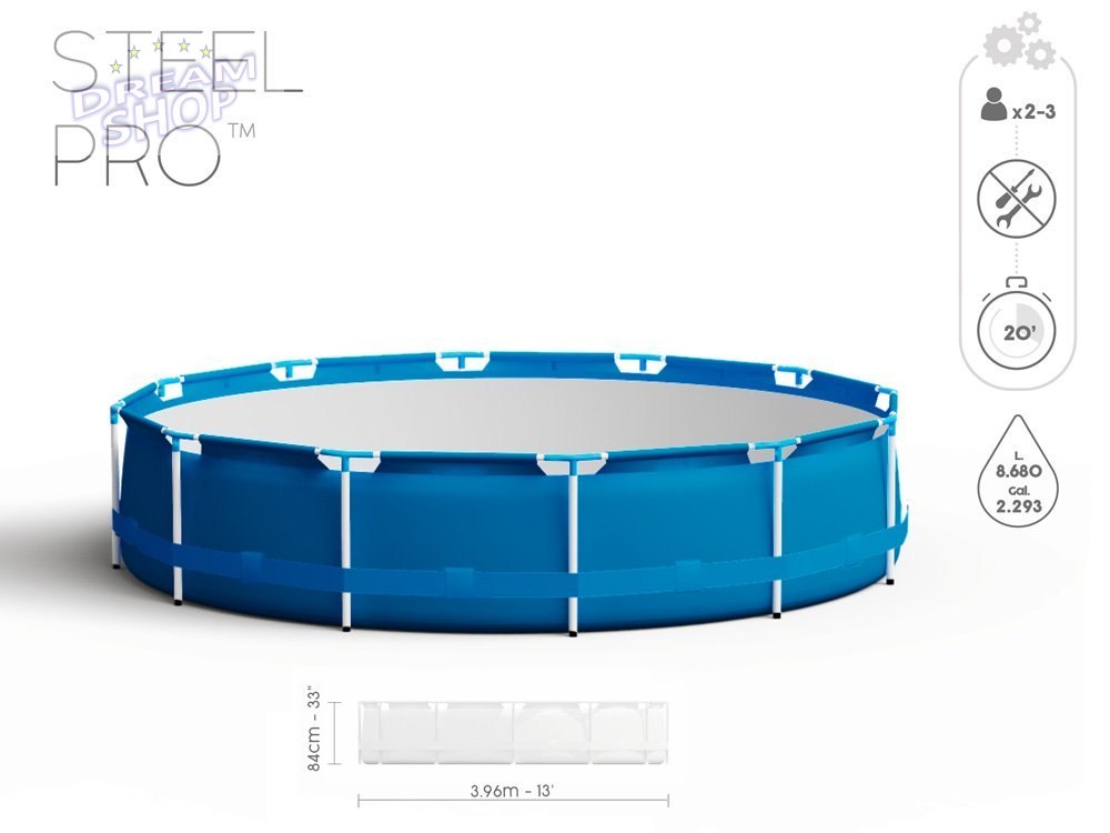 Bestway Basen stelażowy 396x84cm 8w1 5612E Bestway Basen stelażowy 396x84cm 8w1 5612E
