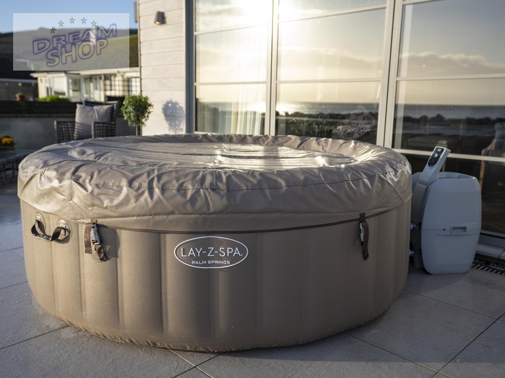Bestway Lay-Z-Spa Palm Springs jacuzzi 4-6os 60017 Bestway Lay-Z-Spa Palm Springs jacuzzi 4-6os 60017