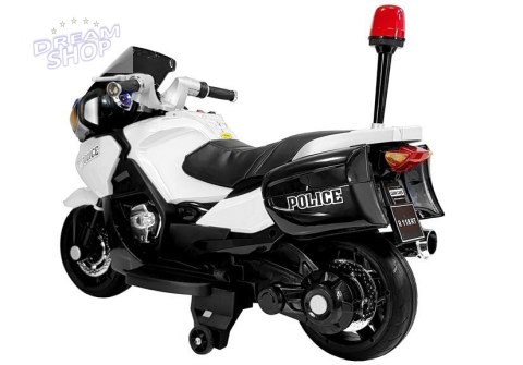 Motor na Akumulator Policja HZB118 Biały Motor na Akumulator Policja HZB118 Biały