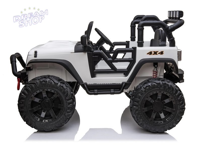 Auto na akumulator Jeep JC666 Biały Auto na akumulator Jeep JC666 Biały