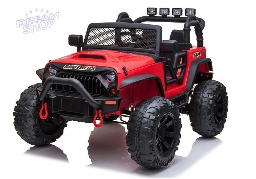 Auto na akumulator Jeep JC666 Czerwony Auto na akumulator Jeep JC666 Czerwony