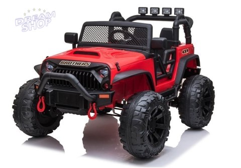 Auto na akumulator Jeep JC666 Czerwony Auto na akumulator Jeep JC666 Czerwony