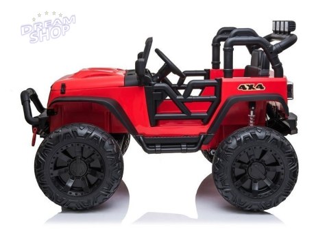 Auto na akumulator Jeep JC666 Czerwony Auto na akumulator Jeep JC666 Czerwony