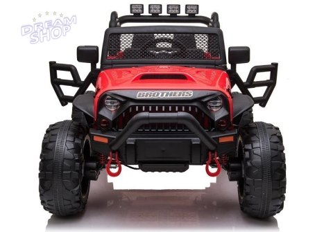 Auto na akumulator Jeep JC666 Czerwony Auto na akumulator Jeep JC666 Czerwony