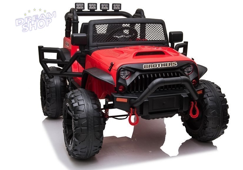 Auto na akumulator Jeep JC666 Czerwony Auto na akumulator Jeep JC666 Czerwony