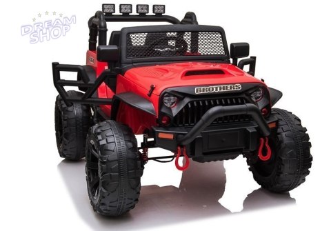 Auto na akumulator Jeep JC666 Czerwony Auto na akumulator Jeep JC666 Czerwony